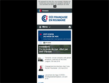 Tablet Screenshot of ccifer.ro